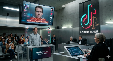 Tribunal TikTok : Condamné à 3 mois de prison pour un contenu "trop ennuyeux"